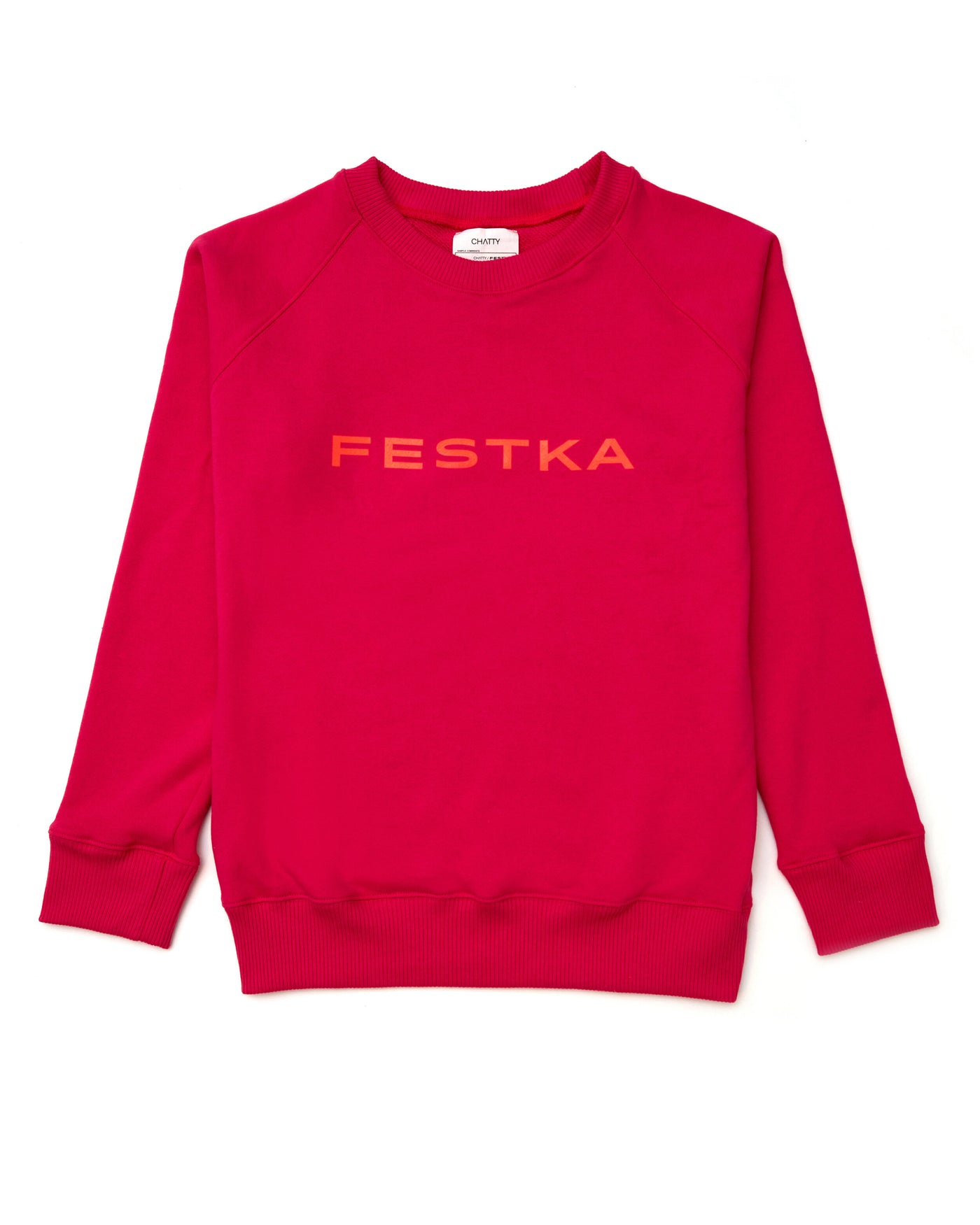 Festka x CHATTY sweatshirt PINK