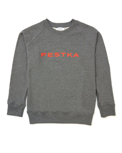 Festka x CHATTY sweatshirt GREY