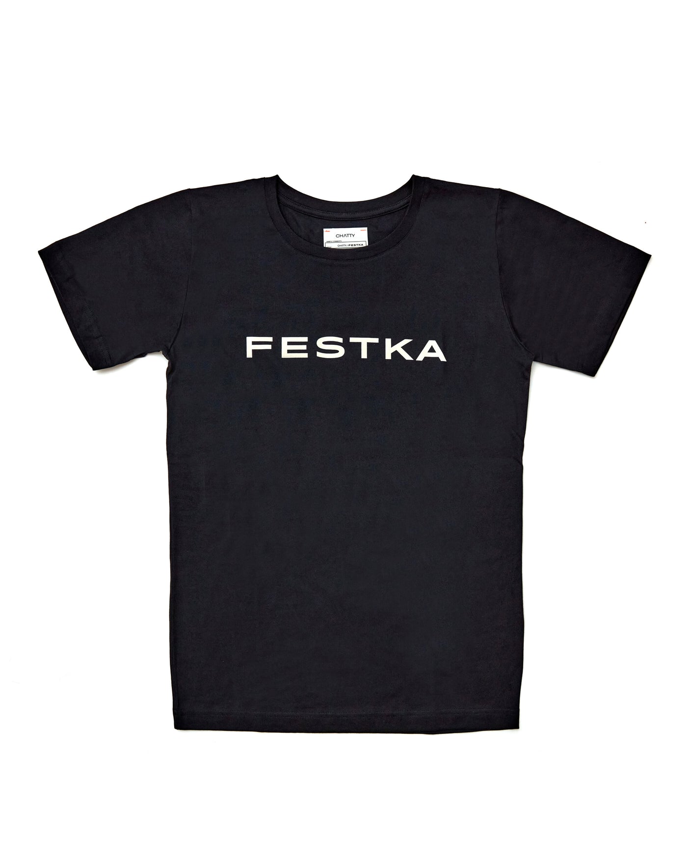 Festka x CHATTY t-shirt BLACK