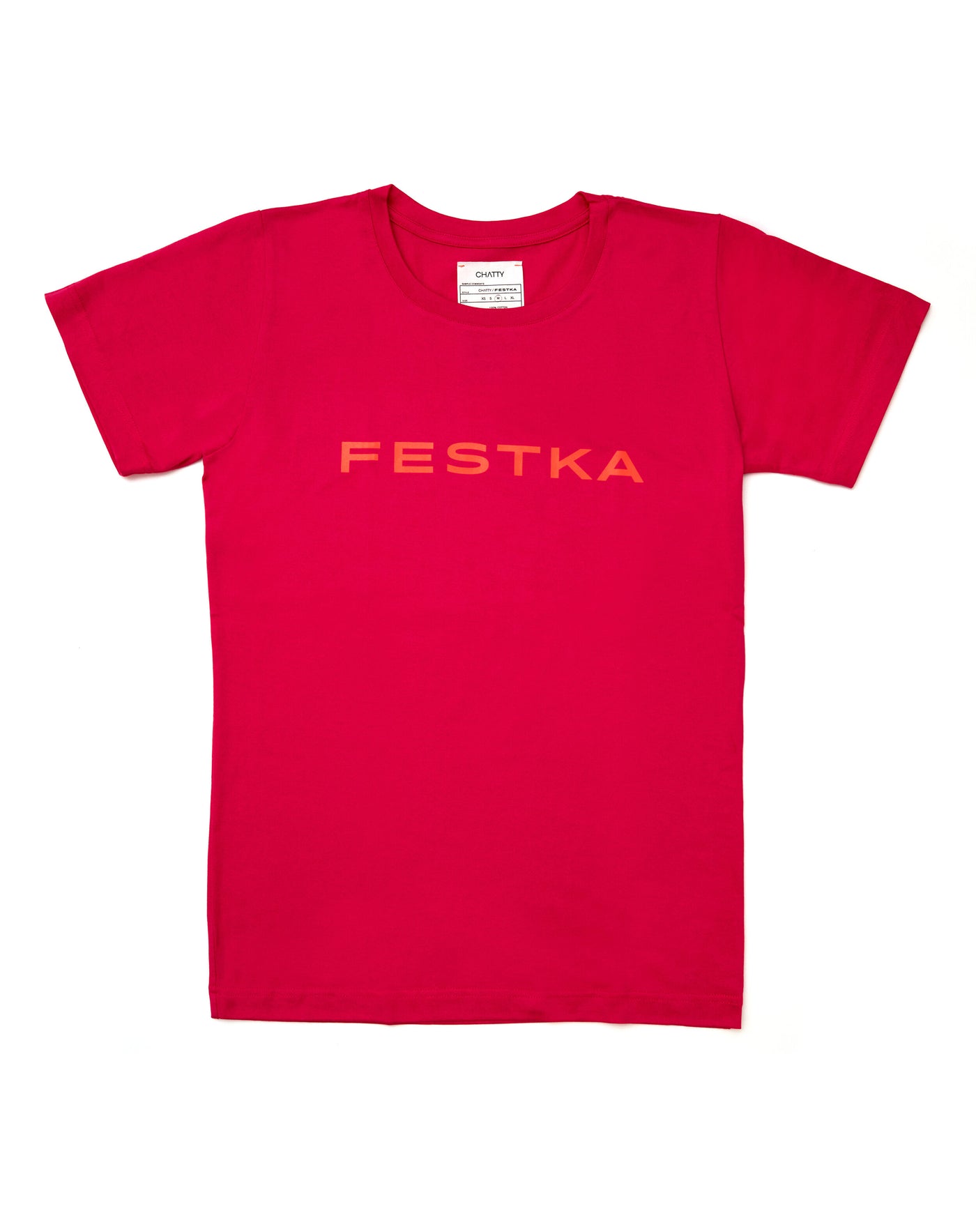 Festka x CHATTY t-shirt PINK